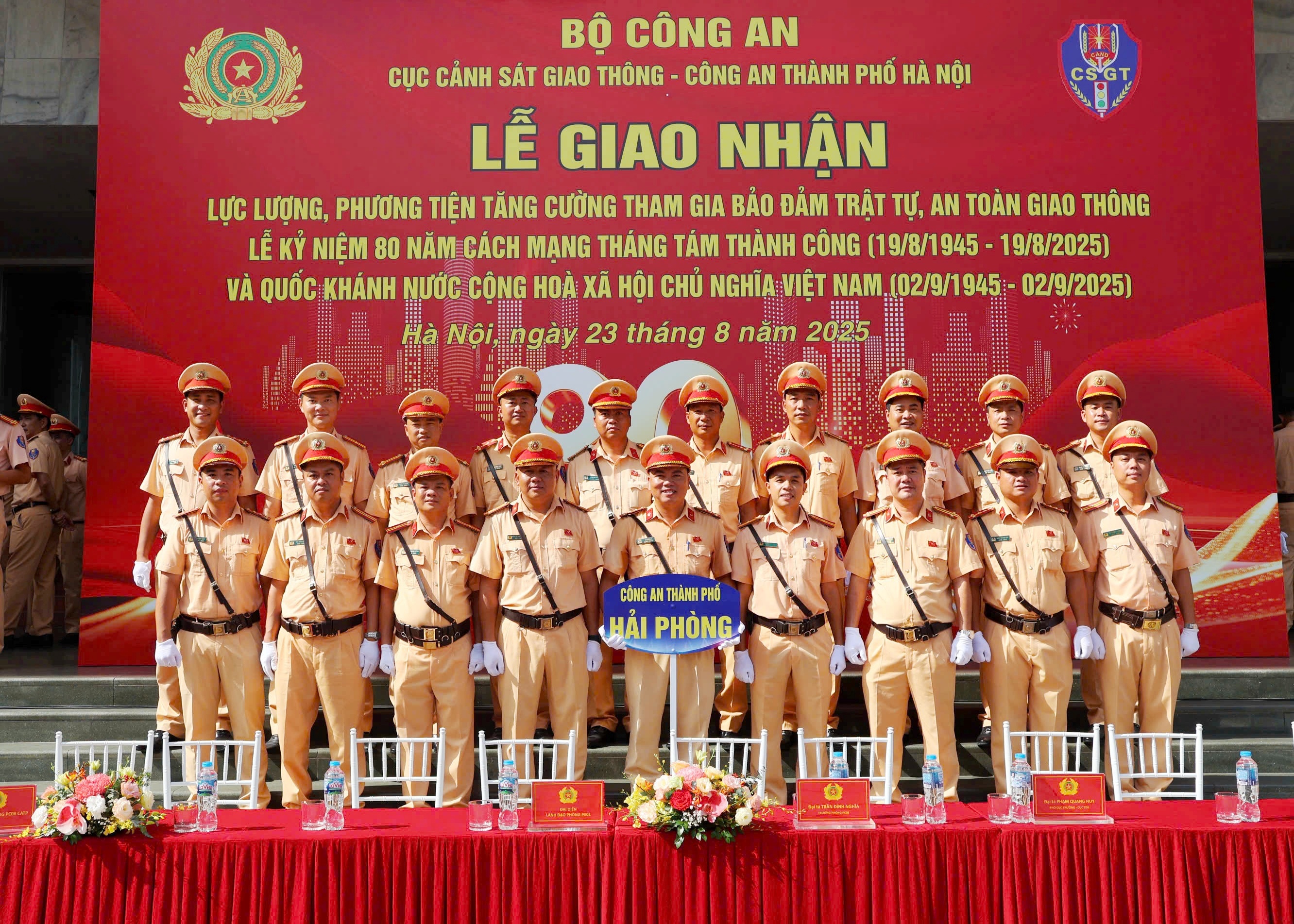 Phòng Cảnh sát giao thông CATP: Tăng cường lực lượng tham gia phục vụ Lễ kỷ niệm Quốc khánh 2/9 tại Hà Nội